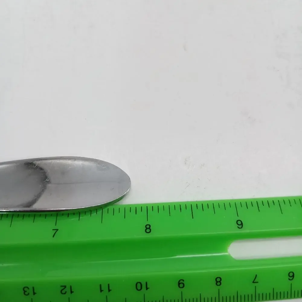 7X Spns Oneida Banbury Pattern Spoons Stainless Steel Flatware Table Teaspoons